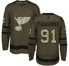 Pánské Dres St. Louis Blues Vladimir Tarasenko 91 Maskáčová Zelená Authentic