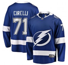 Pánské Dres Tampa Bay Lightning Anthony Cirelli 71 Modrá Breakaway Domácí
