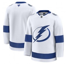 Pánské Dres Tampa Bay Lightning Blank Bílá Premium Venkovní