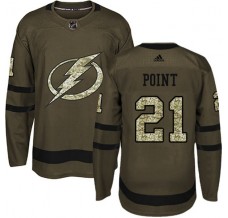 Pánské Dres Tampa Bay Lightning Brayden Point 21 Maskáčová Zelená Authentic