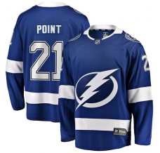 Pánské Dres Tampa Bay Lightning Brayden Point 21 Modrá Premium Domácí