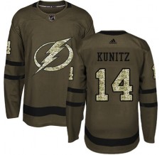 Pánské Dres Tampa Bay Lightning Chris Kunitz 14 Maskáčová Zelená Authentic