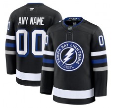 Pánské Dres Tampa Bay Lightning Custom Černá Premium Alternativní