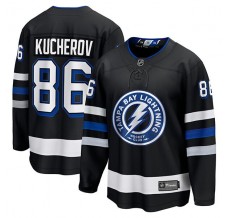 Pánské Dres Tampa Bay Lightning Nikita Kucherov 86 Černá Premier Breakaway Alternativní