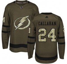 Pánské Dres Tampa Bay Lightning Ryan Callahan 24 Maskáčová Zelená Authentic