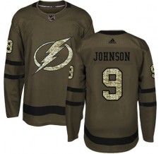 Pánské Dres Tampa Bay Lightning Tyler Johnson 9 Maskáčová Zelená Authentic