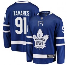 Pánské Dres Toronto Maple Leafs John Tavares 91 Modrá Premier Breakaway Domácí