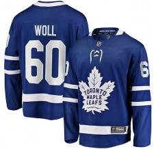 Pánské Dres Toronto Maple Leafs Joseph Woll 60 Modrá Premier Breakaway Domácí