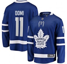 Pánské Dres Toronto Maple Leafs Max Domi 11 Modrá Breakaway Domácí