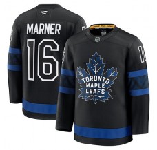 Pánské Dres Toronto Maple Leafs Mitch Marner 16 Černá Premium Alternativní