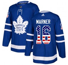 Pánské Dres Toronto Maple Leafs Mitchell Marner 16 USA Flag Fashion Modrá Authentic