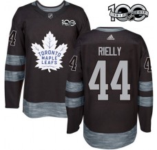 Pánské Dres Toronto Maple Leafs Morgan Rielly 44 1917-2017 100th Anniversary Patch Černá Authentic
