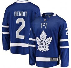 Pánské Dres Toronto Maple Leafs Simon Benoit 2 Modrá Premier Breakaway Domácí
