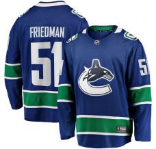 Pánské Dres Vancouver Canucks Mark Friedman 51 Modrá Premier Breakaway Domácí