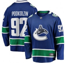 Pánské Dres Vancouver Canucks Vasily Podkolzin 92 Modrá Premier Breakaway Domácí