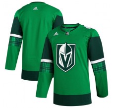 Pánské Dres Vegas Golden Knights Blank 2023 St. Patrick's Day Primegreen Zelená Authentic Alternativní