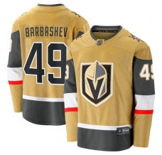 Pánské Dres Vegas Golden Knights Ivan Barbashev 49 Zlatá Breakaway Domácí