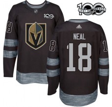 Pánské Dres Vegas Golden Knights James Neal 18 1917-2017 100th Anniversary Patch Černá Authentic
