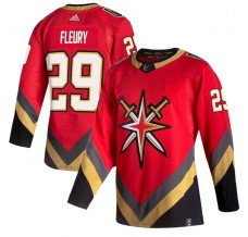 Pánské Dres Vegas Golden Knights Marc-Andre Fleury 29 2020-21 Reverse Retro Červená Authentic