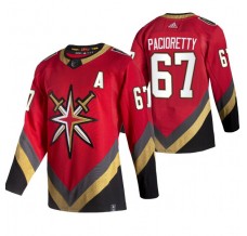 Pánské Dres Vegas Golden Knights Max Pacioretty 67 2020-21 Reverse Retro Červená Authentic