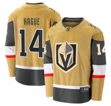 Pánské Dres Vegas Golden Knights Nicolas Hague 14 Zlatá Premier Breakaway Domácí