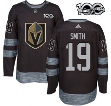 Pánské Dres Vegas Golden Knights Reilly Smith 19 1917-2017 100th Anniversary Patch Černá Authentic