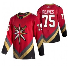 Pánské Dres Vegas Golden Knights Ryan Reaves 75 2020-21 Reverse Retro Červená Authentic