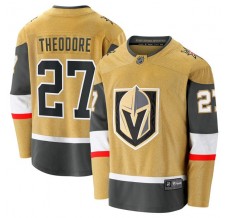 Pánské Dres Vegas Golden Knights Shea Theodore 27 Zlatá Breakaway Domácí