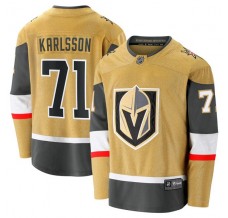 Pánské Dres Vegas Golden Knights William Karlsson 71 Zlatá Breakaway Domácí