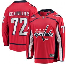 Pánské Dres Washington Capitals Anthony Beauvillier 72 Červená Breakaway Domácí
