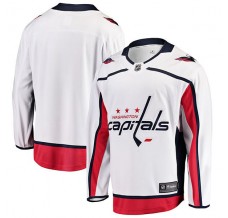Pánské Dres Washington Capitals Blank Bílá Breakaway Venkovní