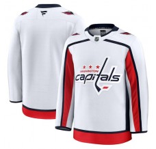 Pánské Dres Washington Capitals Blank Bílá Premium Venkovní