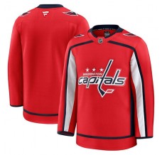 Pánské Dres Washington Capitals Blank Červená Premium Domácí