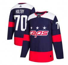 Pánské Dres Washington Capitals Braden Holtby 70 2018 Stadium Series Námořnická Modrá Authentic