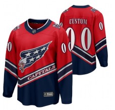 Pánské Dres Washington Capitals Custom 2020-21 Reverse Retro Červená Authentic