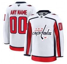 Pánské Dres Washington Capitals Custom Bílá Premium Venkovní