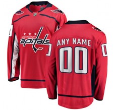 Pánské Dres Washington Capitals Custom Červená Breakaway Domácí