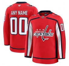 Pánské Dres Washington Capitals Custom Červená Premium Domácí