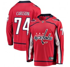 Pánské Dres Washington Capitals John Carlson 74 Červená Breakaway Domácí