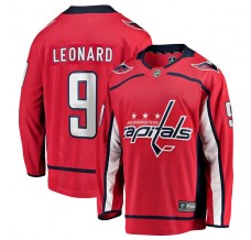 Pánské Dres Washington Capitals Ryan Leonard 9 Červená Breakaway Domácí