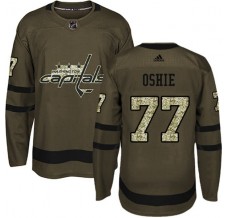 Pánské Dres Washington Capitals T.J. Oshie 77 Maskáčová Zelená Authentic