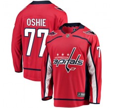 Pánské Dres Washington Capitals TJ Oshie 77 Červená Breakaway Domácí