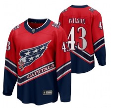 Pánské Dres Washington Capitals Tom Wilson 43 2020-21 Reverse Retro Červená Authentic