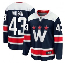 Pánské Dres Washington Capitals Tom Wilson 43 Námořnická Modrá Premier Breakaway Alternativní