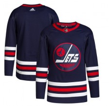 Pánské Dres Winnipeg Jets Blank 2021-22 Primegreen Námořnická Modrá Authentic Alternativní