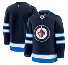 Pánské Dres Winnipeg Jets Blank Námořnická Modrá Premium Domácí