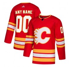 Pánské Dresy Calgary Flames Customized 2018-19 Červená Authentic