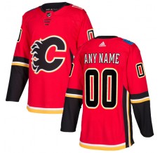 Pánské Dresy Calgary Flames Customized Červená Authentic