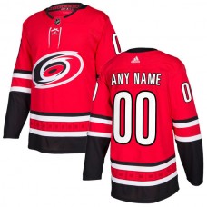 Pánské Dresy Carolina Hurricanes Customized Červená Authentic