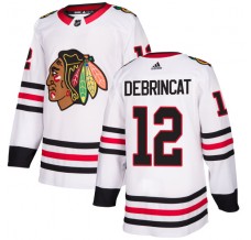 Pánské Dresy Chicago Blackhawks Alex DeBrincat 12 Bílá Authentic